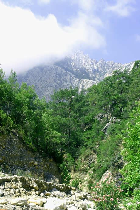 Bergblick in kemer antalya foto