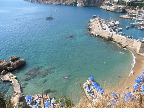 Hafen in antalya foto