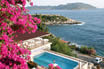 Terrasse Mit Blumen Und Pool In Kas Antalya