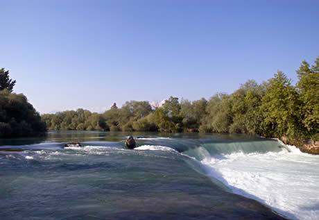 Wasserfall in antalya foto