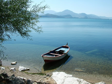 Egirdir lake in turkey photo
