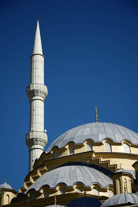 Mosque in side antalya photo