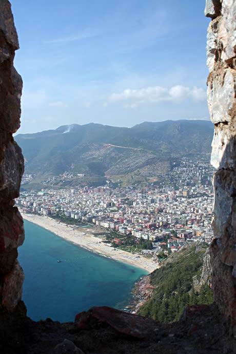 Alanya vista panoramica foto