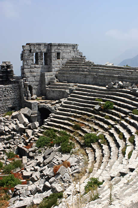 Rovine a termessos antalya foto